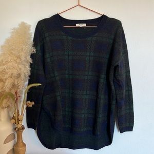Blackwatch Plaid Madewell Sweater